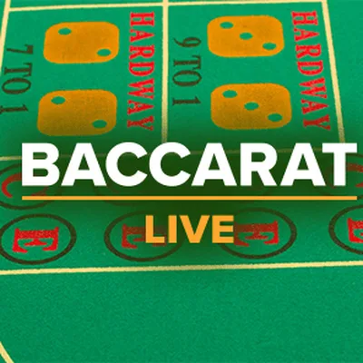 Baccarat Live live table at Bally Casino